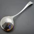 Unusual Shape Silver Plated Soup Ladle - 1923 Antique Silver Plated Sheffield (#59630) 3