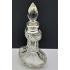 Sterling Silver Cut Glass Scent Perfume Bottle - London 1928 (#59637) 2