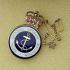 Sterling Silver Enamel Rnli Lifeboat Badge With Safety Chain - Cased (#59664) 5