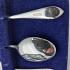 Cased Set Of 6 Silver Plated Demitasse Coffee Spoons - Vintage (#59667) 4