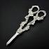 Grape Scissors / Shears - Vine Design - Silver Plated - Vintage Epns (#59683) 6