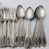Quantity Of J.h. Potter Sheffield Silva Forks & Spoons - Ornate Antique (#59686) 4