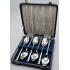 Yeoman Plate Set Of 6 Grapefruit Spoons - Silver Plated - Cased - 1949 Vintage (#59694) 2