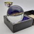 Antique Glass Crystal Ball C. 1900 - Cased (#59695) 2