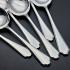 Walker & Hall St James Set Of 6 Soup Spoons #2 - Silver Plated - Vintage (#59713) 2