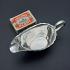 Vintage Small Hollandaise Sauce Boat - Silver Plated - Leclere Sheffield (#59716) 2