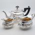 Gorgeous Repousse Silver Plated Spinster Tea Set - Antique Gibson Belfast (#59723) 10