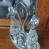 Gorgeous Twin Condiment Bottle Boat Stand Mappin & Webb Vintage Silver Plated (#59742) 11