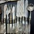 Collection Of Mother Of Pearl Handled Cutlery Flatware Silver & Plated (#59748) 3