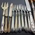 Collection Of Sterling Silver Handled Flatware Cutlery Antique & Vintage (#59749) 2