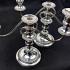 Fine Pair Of Silver Plated Candelabra - Vintage - The Silver Workshop (#59751) 2