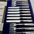 Mother Of Pearl Handle Fruit Dessert Cutlery Set Silver Plated Sheffield 1927 (#59775) 6