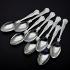 Kings Pattern - Set Of 8 Tea Spoons Epns A1 Sheffield Silver Plated (#59794) 6