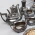 Bulk Quantity Job Lot Silver Plated Tableware Including Tea Sets (#59828) 6