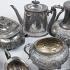 Bulk Quantity Job Lot Silver Plated Tableware Including Tea Sets (#59828) 7