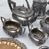 Bulk Quantity Job Lot Silver Plated Tableware Including Tea Sets (#59828) 8
