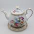 Royal Albert Nosegay Pattern Spinster Tea Pot Set - Vintage (#59831) 3