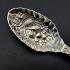 Beautiful Victorian Berry Bowl Jam Spoon - Apostle Handle - Silver Plated (#59852) 3
