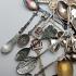 Bulk Quantity 108x Souvenir Spoons - Antique & Vintage - Silver Plated Etc (#59860) 10