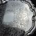 Quality Pair Of Large Chippendale Rim Chased Drinks Trays Silver Plated Vintage (#59869) 4