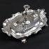 Antique Silver Plated Large Ornate  Inkwell Standish C. 1860 Sheffield (#59871) 6