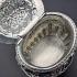 Antique Silver Plated Ornate Tea Caddy / Covered Sugar Bowl (#59875) 2