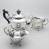 Vintage 3pc Silver Plated Tea Service Set - Sheffield (#59882) 7