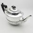 Antique 3pc Harlequin Semi Fluted Tea Service Set - Sheffield Silver Plated (#59883) 3