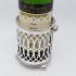 Silver Plated Swing Handled Jam Jar Frame / Bottle Coaster Mappin & Webb Antique (#59905) 2