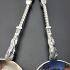 Gorgeous Pair Of Victorian Apostle Serving Spoons - Silver Plated Sheffield (#60056) 3