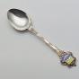 Sterling Silver Enamel Bourton On The Water Souvenir Spoon Exquisite 1971 (#58425) 5