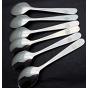 Set Of 6x Silver Spoon Sugar Advertising Silver Plated Teaspoons Vintage - Bead (#58516) 2