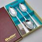 Ryals Fulwood Pattern - Silver Plated Dessert Spoons - Vintage - Boxed (#58550) 3