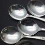 Oneida Community Enchantment Bounty 6x Soup Spoons Silver Plated Vintage (#59032) 4