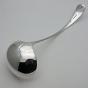 Gleaming Antique Silver Plated Soup Ladle - Old English (#59361) 2
