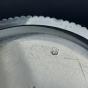 Antique Silver Plated Serving Dish Bowl With Detachable Cradle Handle (#59494) 4
