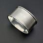 Initial 'a' Art Deco Sterling Silver Napkin Ring -  Birmingham 1934 (#59640) 4