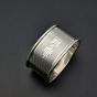 Initial 'a' Art Deco Sterling Silver Napkin Ring -  Birmingham 1934 (#59640) 5