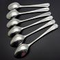 Grecian Pattern - Set Of 6 Teaspoons - Silver Plated - Vintage Epns A1 Sheffield (#59684) 2