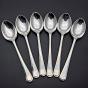 Grecian Pattern - Set Of 6 Teaspoons - Silver Plated - Vintage Epns A1 Sheffield (#59684) 5