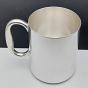 Gleaming One Pint Silver Plated Beer Mug Tankard - Vintage - Sheffield (#59754) 5