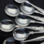 Kings Pattern - Set Of 8 Soup Spoons Epns A1 Sheffield Silver Plated (#59793) 2