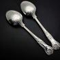 Kings Pattern - Pair Of Table Spoons Epns A1 Sheffield Silver Plated (#59795) 4