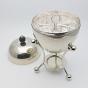 Antique Silver Plated Egg Coddler - Mappin & Webb - Worn (#59897) 3