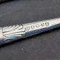 Antique Ornate Bread Fork - Silver Plated - Sheffield (#60088) 4