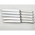 Mappin & Webb Pembury Pattern Dinner & Side Knives Silver Plated Epns (#100137) 2