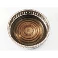 Silver Plated & Bakelite Wine Bottle Coaster - Vintage (#100252) 2