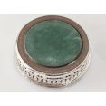 Silver Plated & Bakelite Wine Bottle Coaster - Vintage (#100252) 3