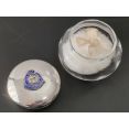 Sterling Silver Enamel Masonic Interest Vanity Jar Birmingham 1927 (#100256) 2
