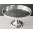 Vintage Silver Plated 8 Inch Cake Stand -  Pedestalled Base (#100266) 4